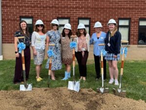 mercy academy groundbreaking by the koetter group construction